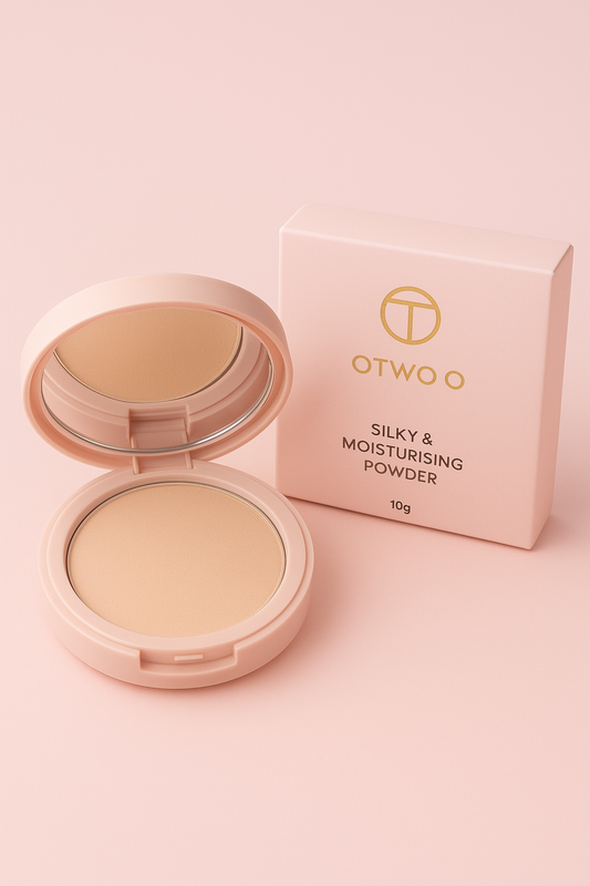 O.TWO.O Silky & Moisturising Setting Powder – Long-Lasting Matte Perfection
