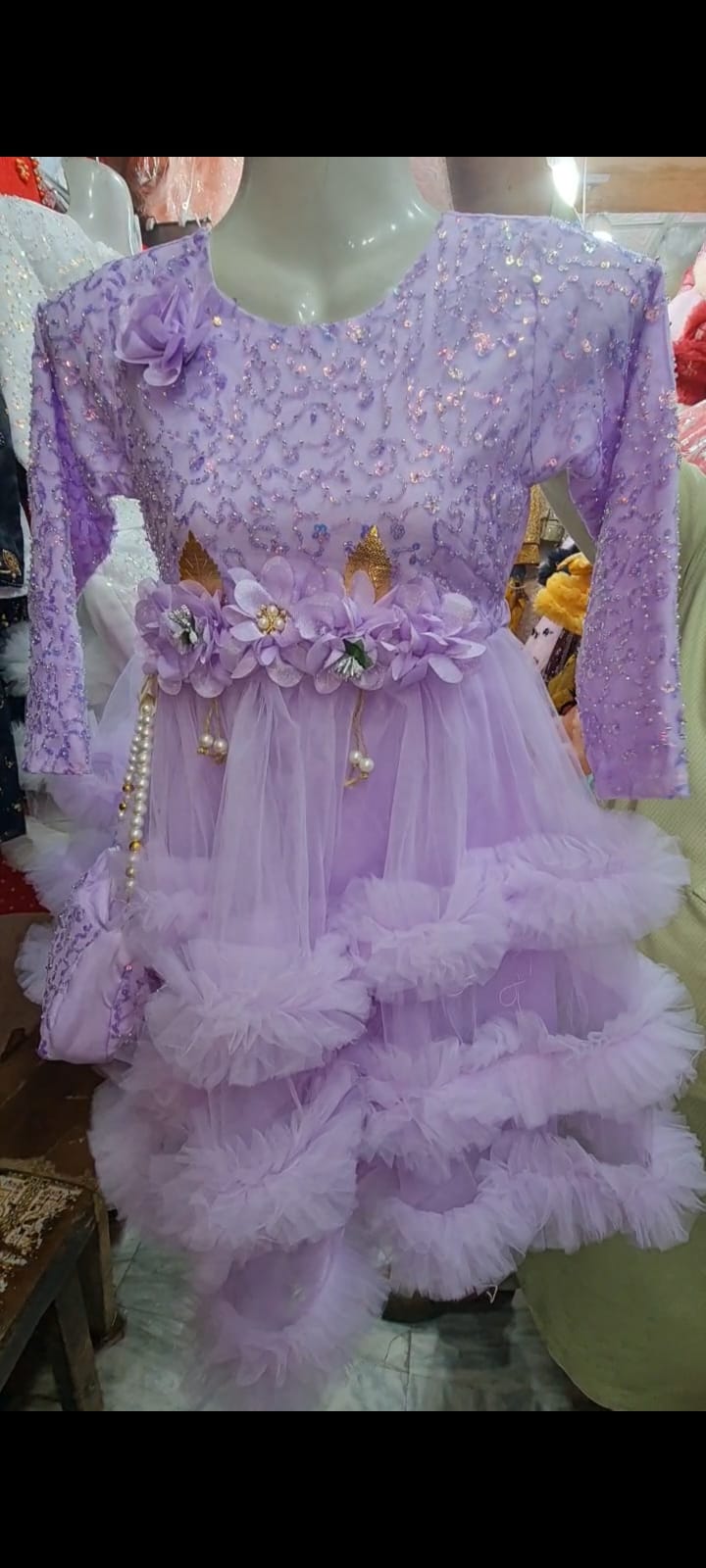 Girls sharara frock