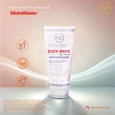 gluta white face wash