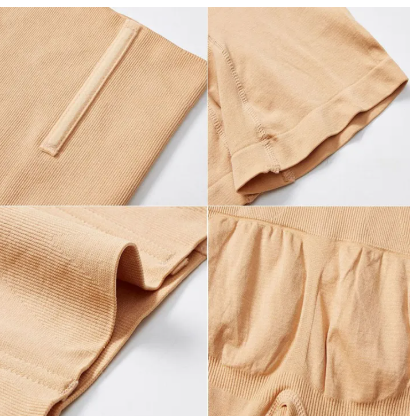 high-waisted shaping shorts (body shaper)