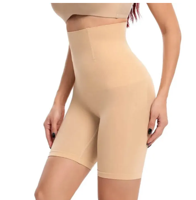 high-waisted shaping shorts (body shaper)